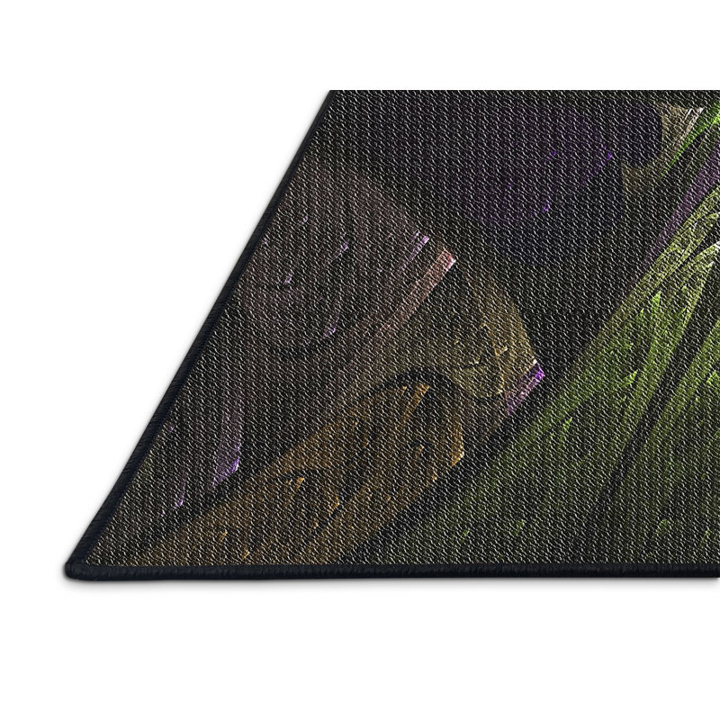 Tapis 100% motif lavable à la machine 1381, Rectangle 2 pi x 3 pi