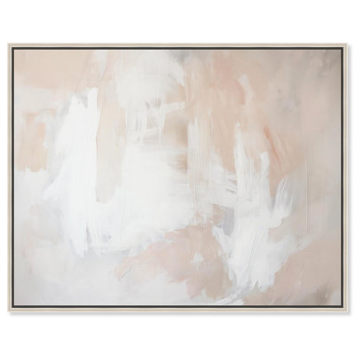 Opalescent Hues I Canvas Muted Neutral Art by Art Remedy