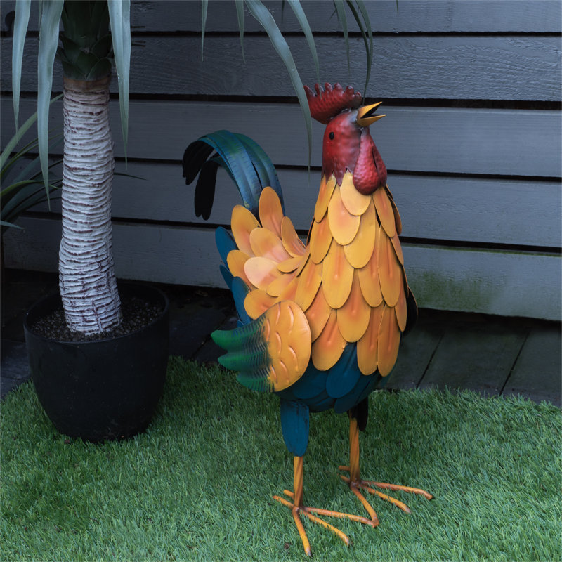 Franka Animals Weather Resistant Metal Garden Statue