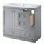 Meuble-lavabo sur pied de 36 po avec lavabo style Shaker-1521701478