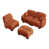 Chenille orange