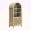 Armoire de rangement arquée