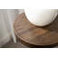 Table de bout à piédestal en bois massif Anike-243029203