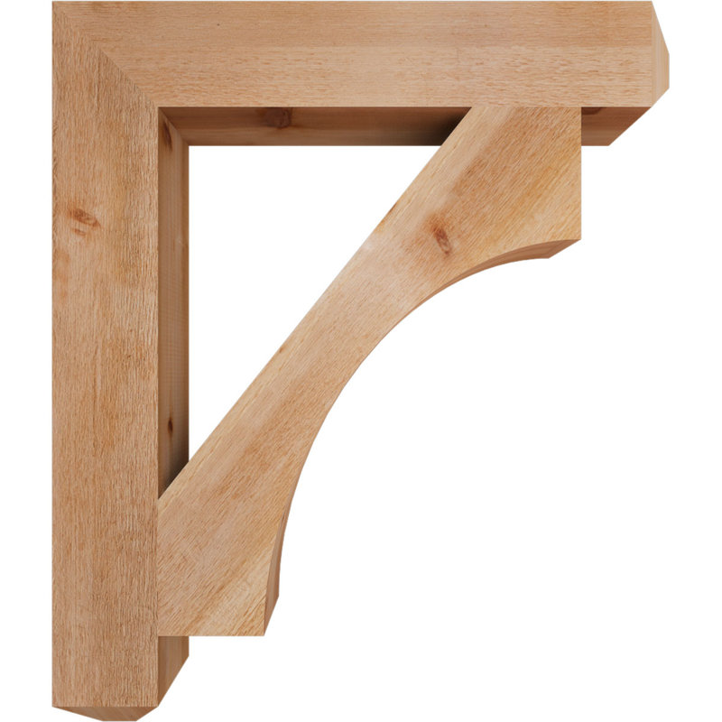 Support Westlake Craftsman, Cèdre rouge, H 42 po x l 6 po x P 36 po