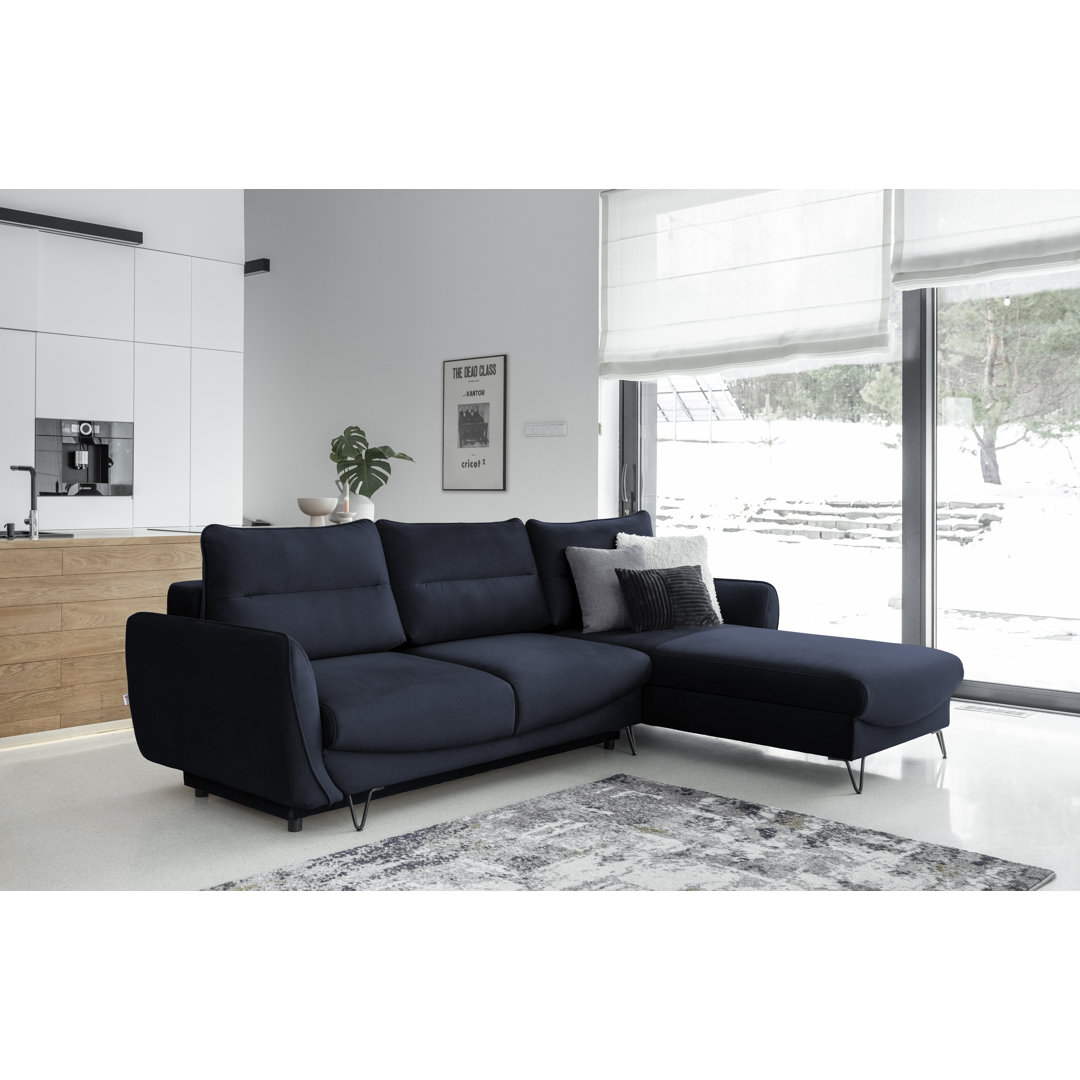 Ecksofa Storrie mit Bettfunktion