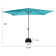 117.6'' x 79.2'' Rectangular Tilt Market Umbrella