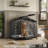 Haislip Heavy-Duty Dog Crate with Pointed Roof-1207397766