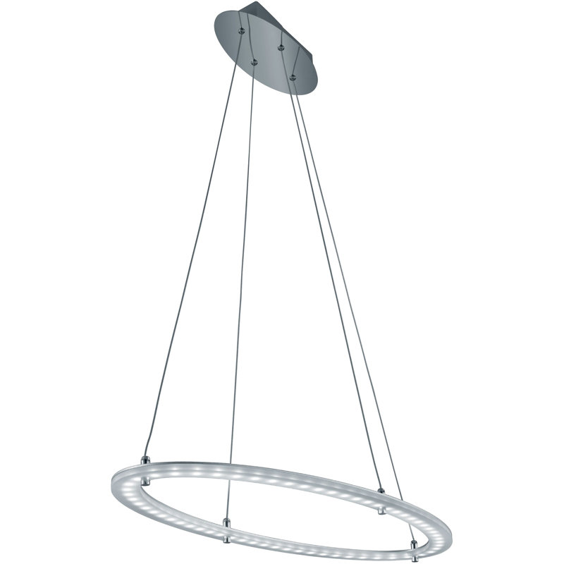 Luminaire suspendu géométrique à del unique/statement Drolet