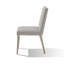 Chaise rembourrée en lin Donaho-61053363