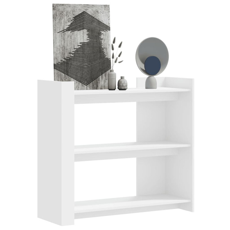 7-7 100cm Console Table, White