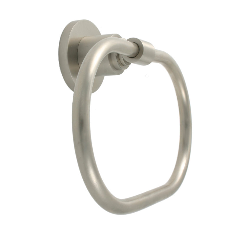 Arviso Towel Ring, Satin Chrome