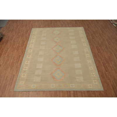 Nomadic Wool Kilim Handwoven Area Rug 10x13