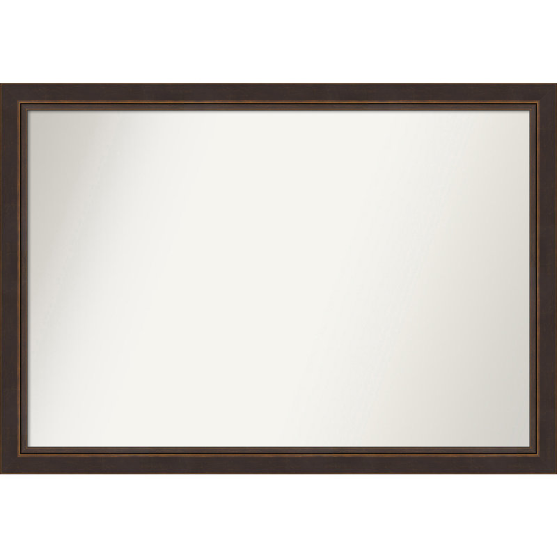Ramsses Solid Wood Wall Mirror, 35.5" x 50.5", Rectangle