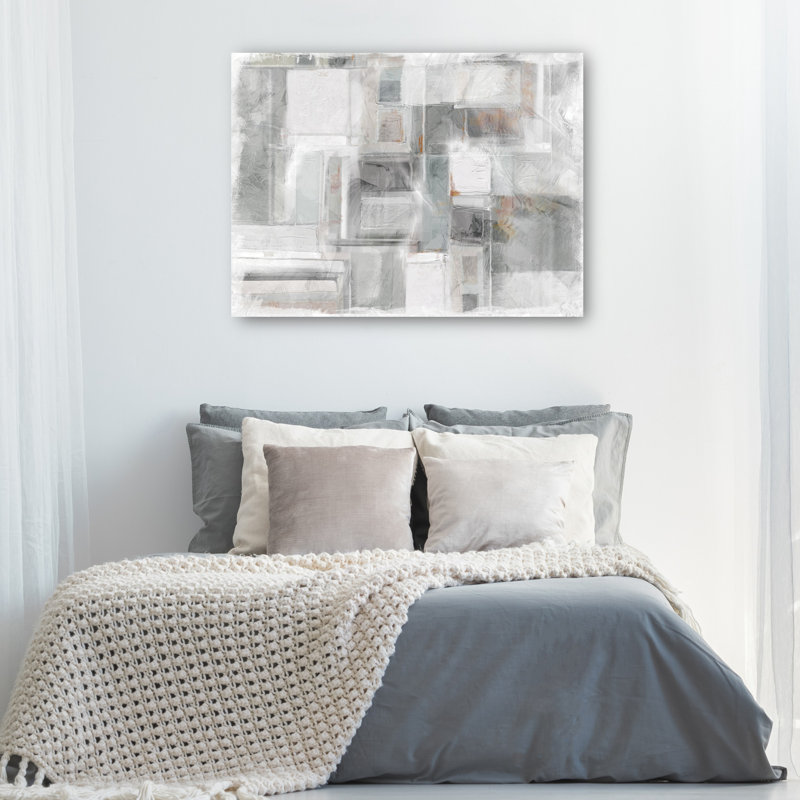 «Cubist II» par Studio Arts, reproduction d'art sur toile, H 27 po x l 36 po x P 1,5 po, Toile tendue