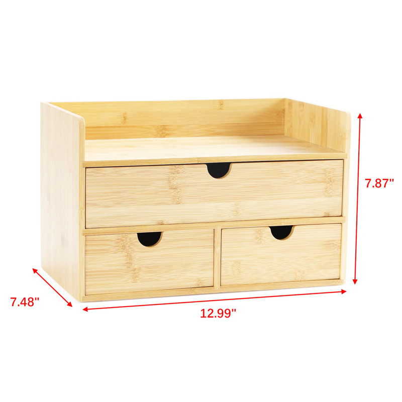 Mini Desktop Drawer Tabletop Storage Organization Box