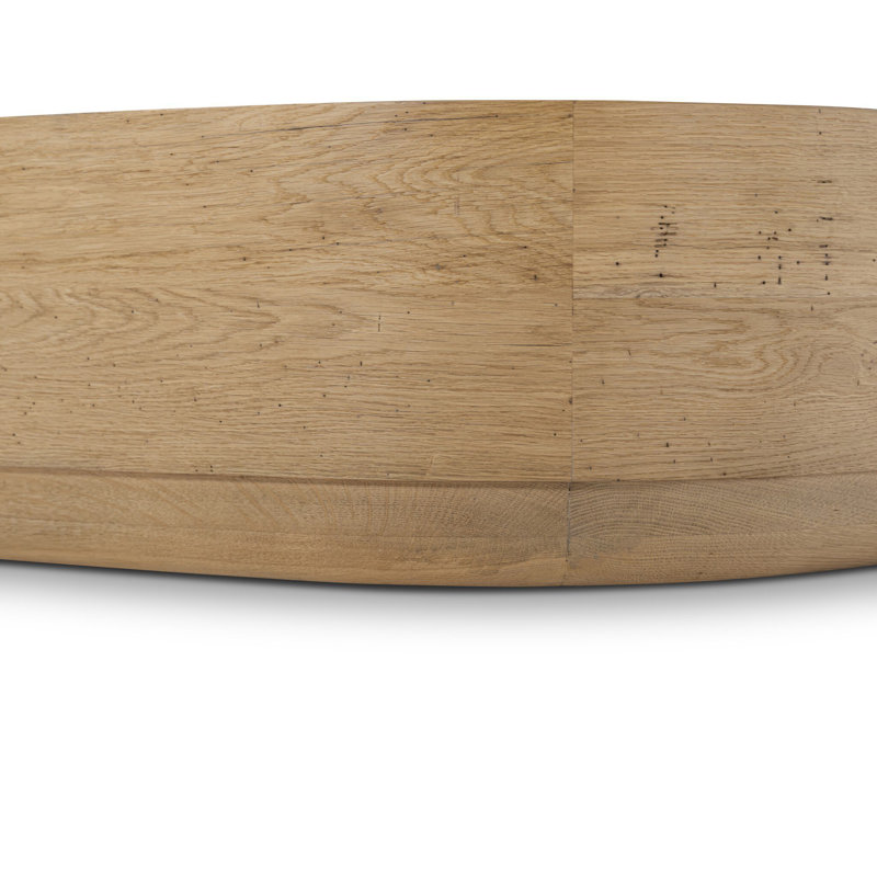 Leandro Coffee Table-Natural Reclaimed French Oak, Natural Reclaimed French Oak