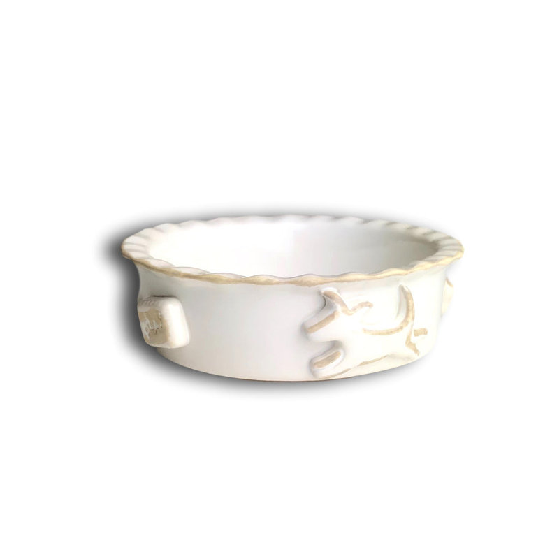 Bol à eau, Blanc, Moyen