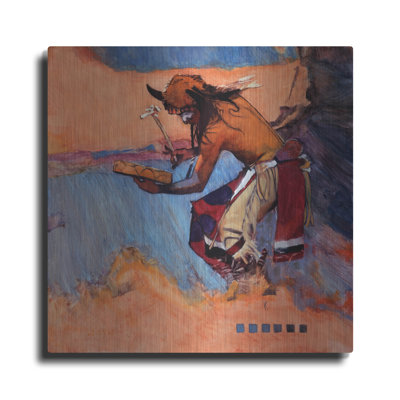 «The Drummer On Metal» par J.E. Knauf, reproduction