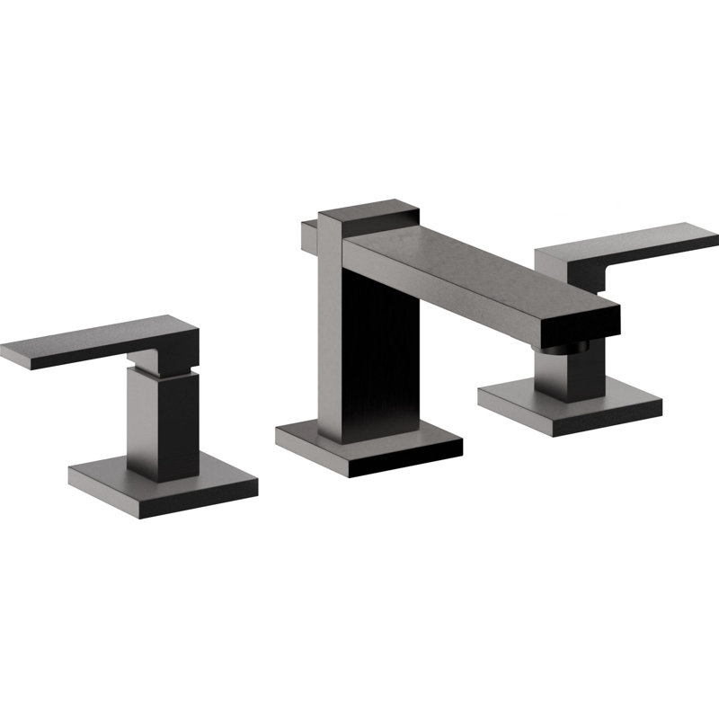Morro Bay 8" Widespread Lavatory Faucet, Matte Black