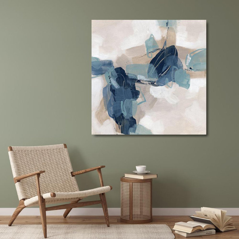 Art sur toile tendue, "Eric Chœurs I", H 28 po x l 28 po