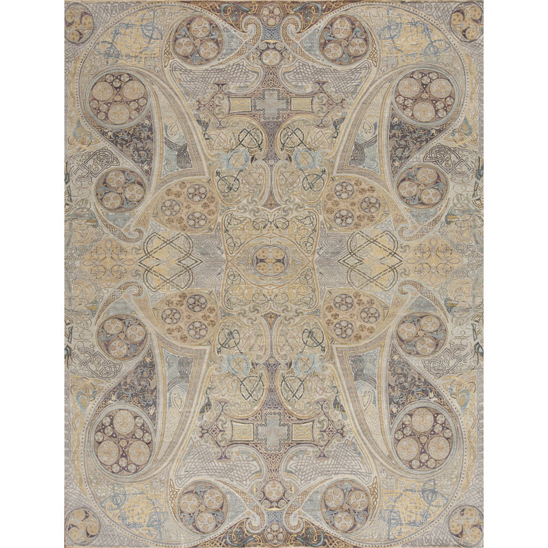 Four Seasons Hand Knotted Wool Area Rug