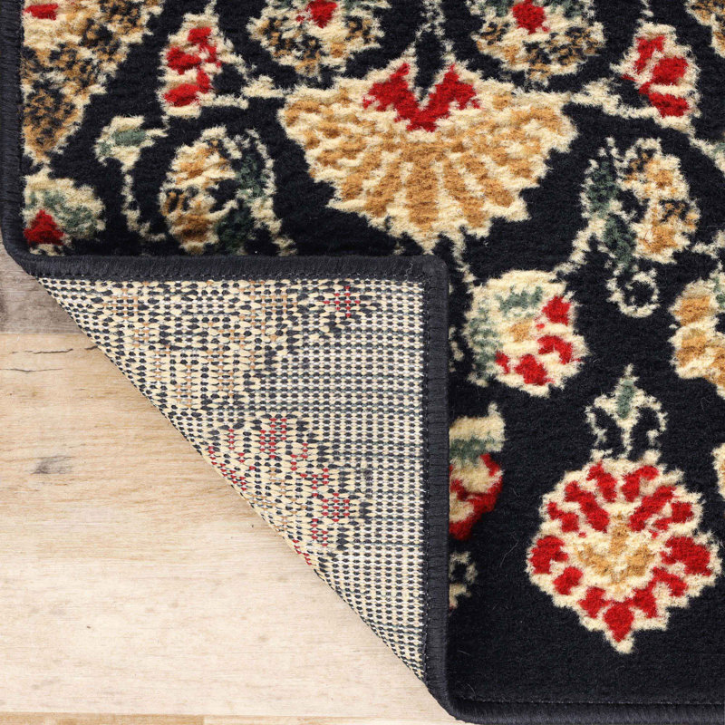 Tapis tissé à la machine Meenakshi Adena, Rectangle de 5 pi x 8 pi