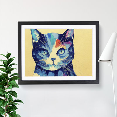 Colourful Cat Vol.1 - Framed Print