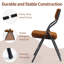 Ensemble de 4 chaises pliantes rembourrées - Chaises de salle à manger rembourrées portables pour les invités-16731451