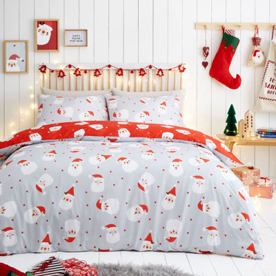 Happy Santa 100% Polyester (Recycled) Bedding
