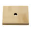 Parkview Collection Knob Backplate - 1-1/2" x 1-1/2 " Cabinet Knob - Transitional Hardware for Drawers & Cabinets-1724081518