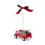 Christmas Tree FIRE TRUCK WITH TREE ORNAMENT