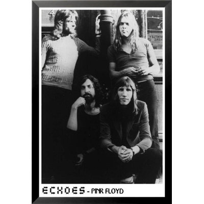 « Floyd échos from album Meddle 1971 »-reproduction de photo encadrée sur papier