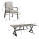 Amario Patio Rectangular 8 - Person Dining Set With Sunbrella® Cushions