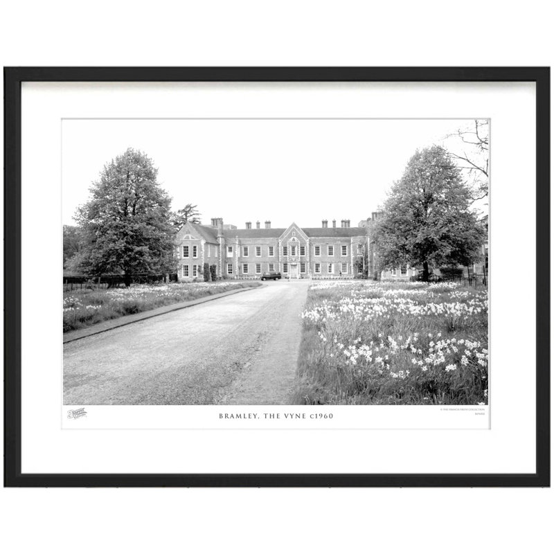Bramley, The Vyne C1960 by Francis Frith - Single Picture Frame Print, 40cm H x 50cm W x 2.3cm D