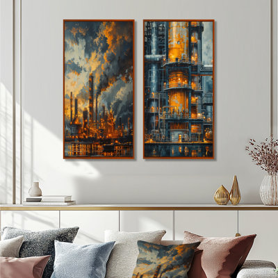 Ensemble de 2 pièces d'art mural Kulsum