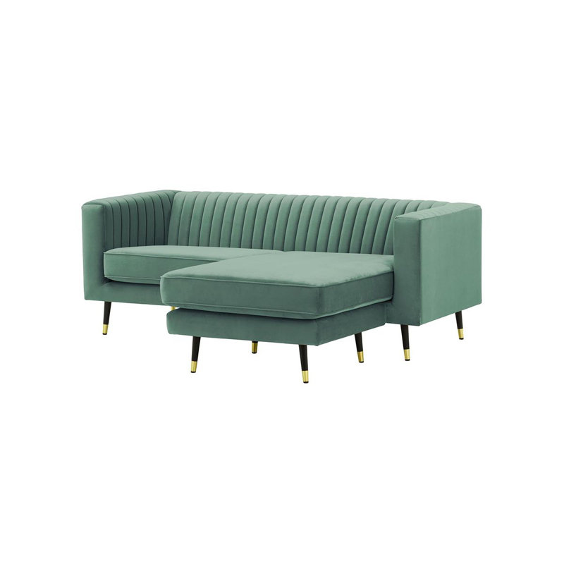 Monaville Universal Corner Sofa, Blue