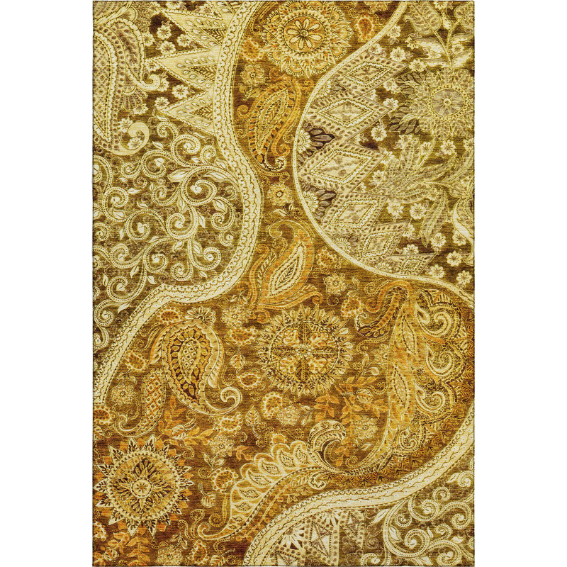 Tapis tourbillon de qualité supérieure lavable à la machine AMF1078, Rectangulaire 3 pi x 5 pi
