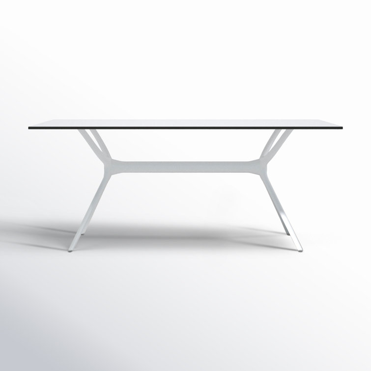 Farrah Synthetic Laminate Outdoor Dining Table