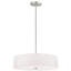 Lustre tambour 4 lumières à abat-jour Tess-306802989-306802988