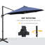 Breelan 292cm Lighted Cantilever Parasol-1173413160