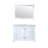 Dukes 48 in. W x 22 in. D Single Bath Vanity and 46 in. Mirror-112871761-112871764
