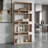Gurveer Geometric Bookcase-1401503482