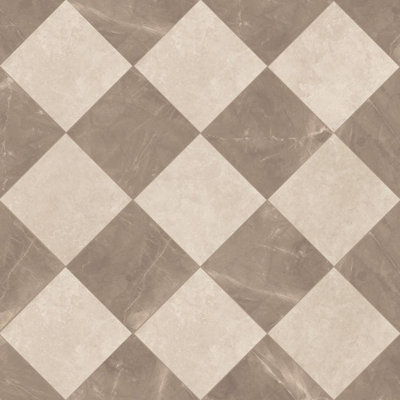 Windsor Checkerboard 12" x 12" Matte Porcelain Floor & Wall Tile