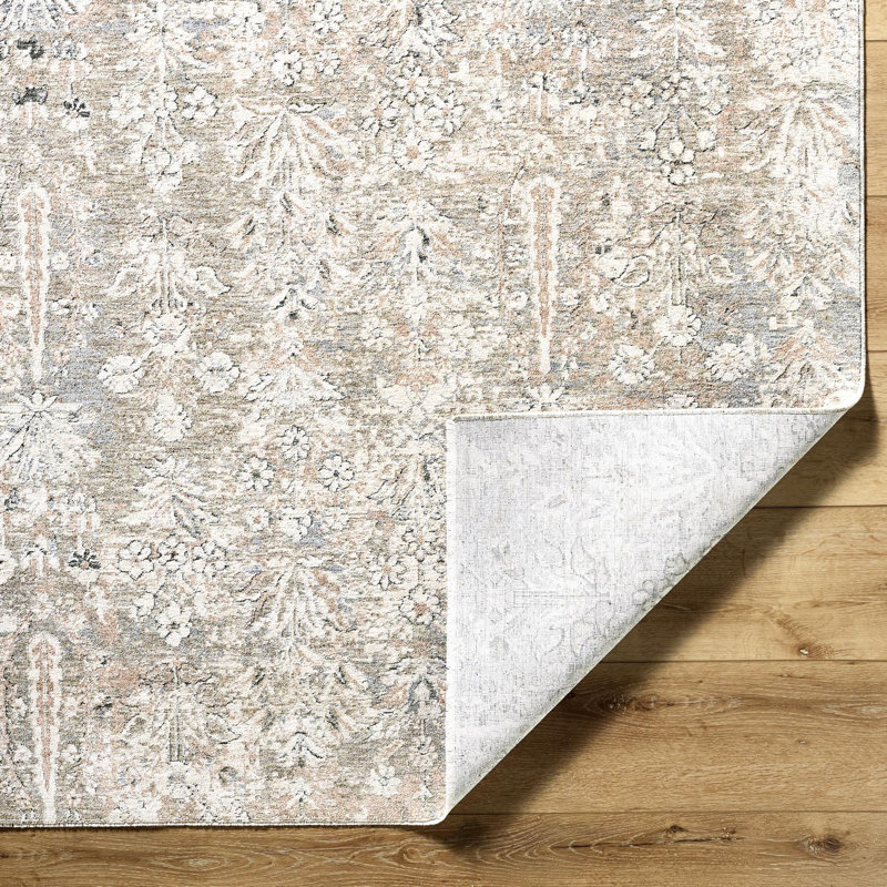 Arghira Traditional Machine Woven Area Rug, Rectangle 2'8" x 3'11"