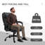 Fauteuil de direction réglable en cuir synthétique