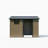 8*6 FT Galvanized Steel Outdoor Storage Shed with Sliding Door-135724191