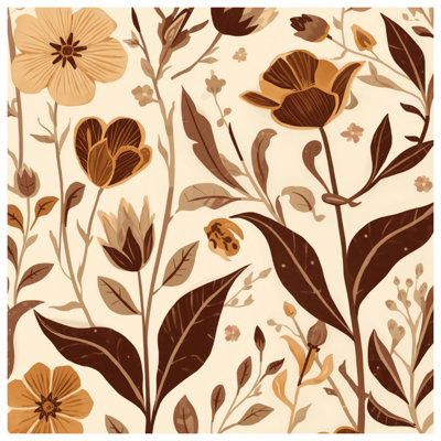 Édredon Botanical Floral Illustration
