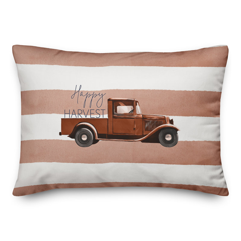 Housse et coussin rectangulaires Happy Harvest