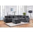 Chenille Sectional Sofa