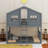 Twin Over Twin House Bunk Bed With Ladder-841513840